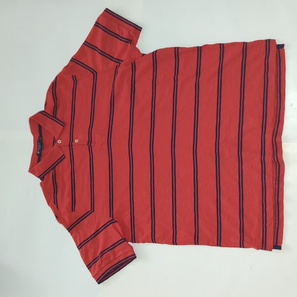 Mens Cremieux classic stripe polo